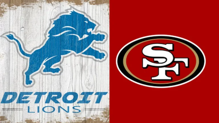 Detroit Lions vs 49ers Match Player Stats